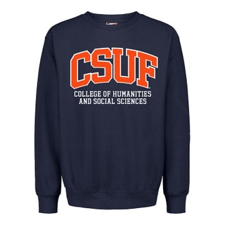 CSUF College of Humanities and Social Sciences Crewneck - Navy
